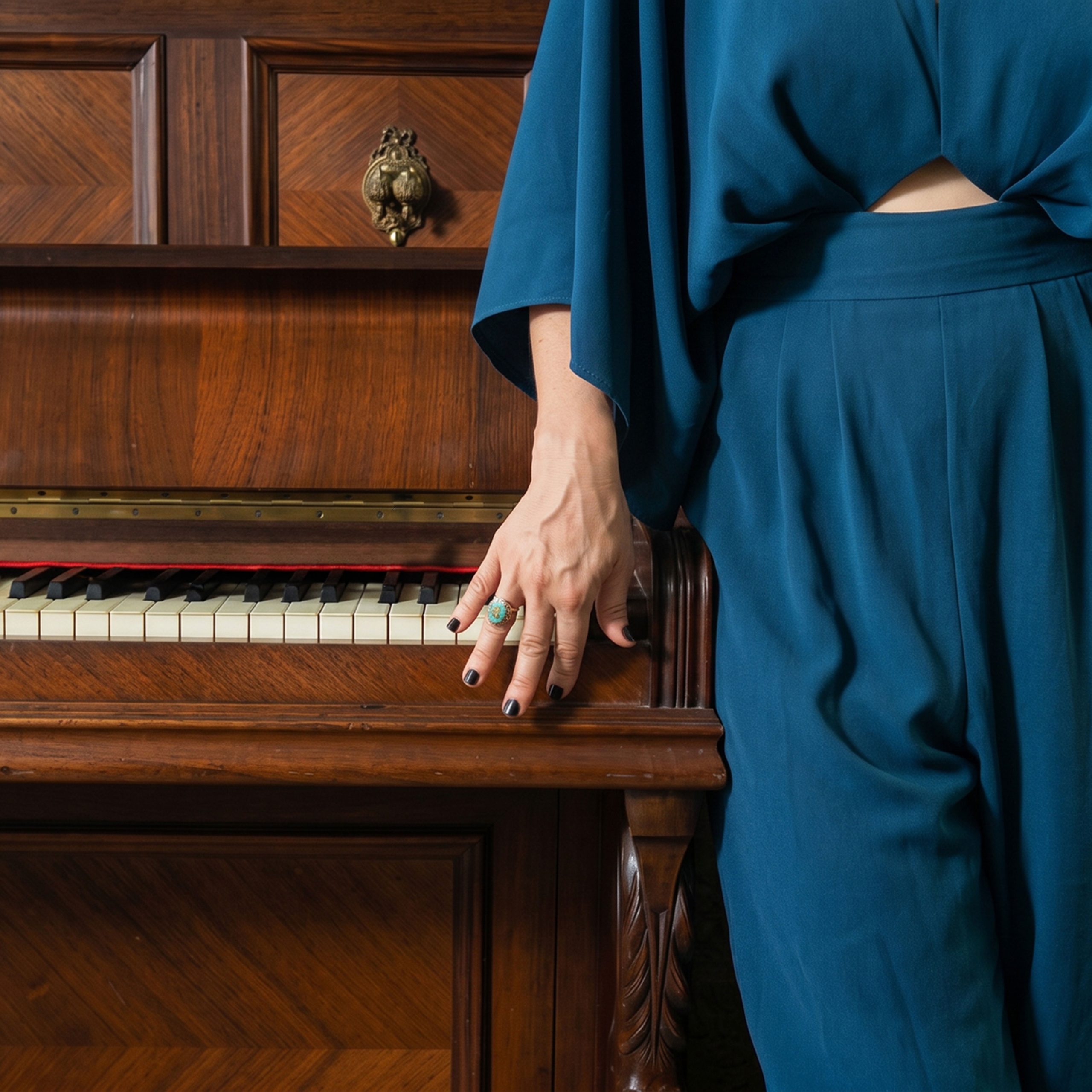Photo de Sophie Shiran etc au piano